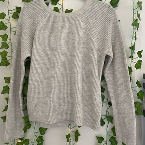 American Eagle Open Back Sweater